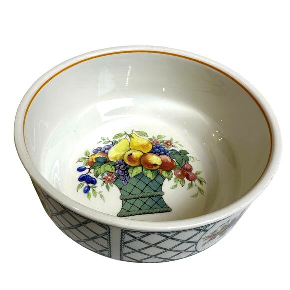 Villeroy & Boch 'Basket' Germany Vitro Porzellan 6.75" Round Serving Bowl - Picture 2 of 5
